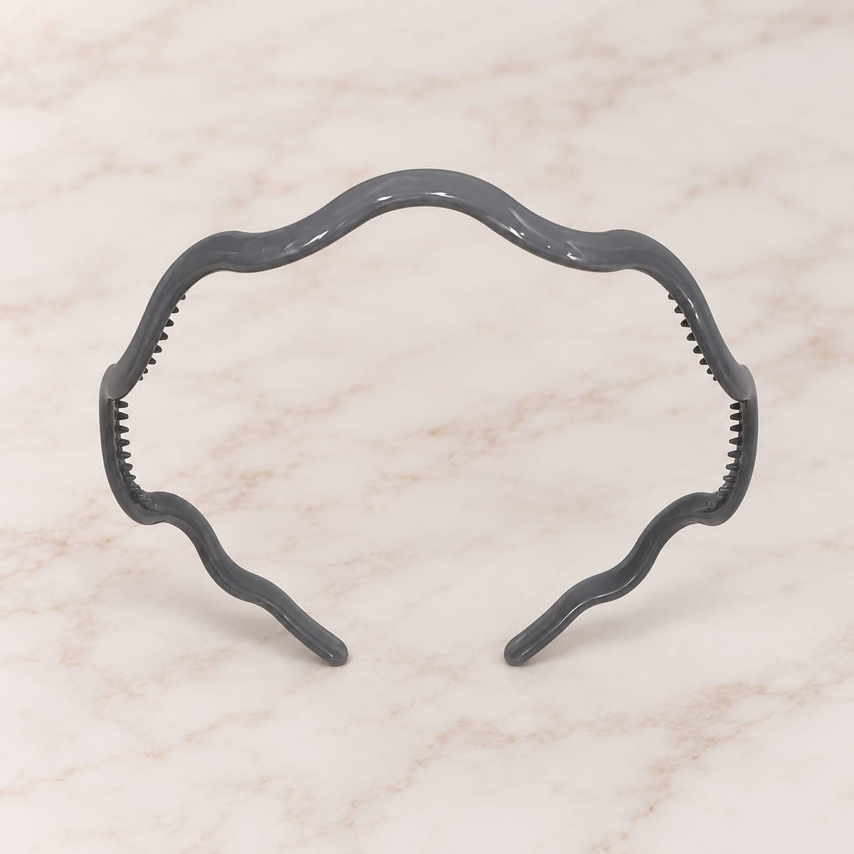 Charcoal Grey Wave Headband