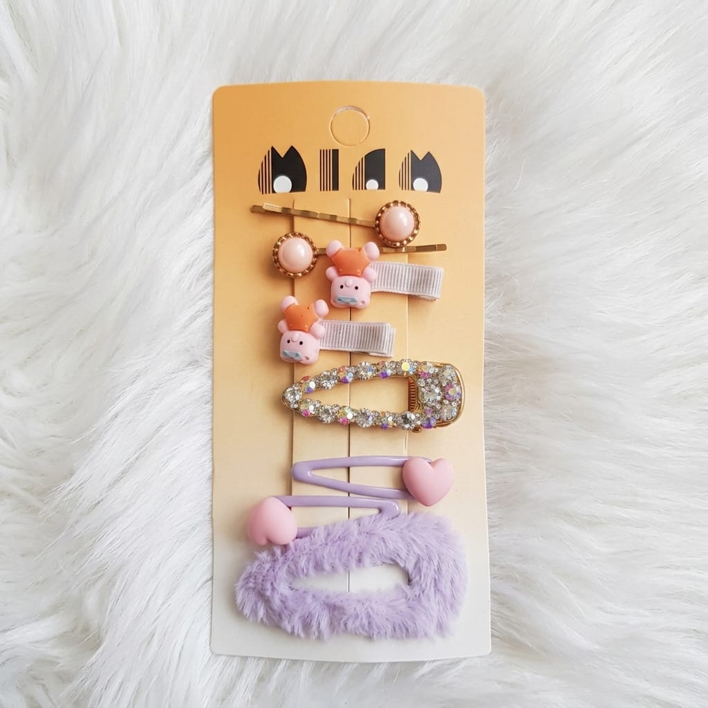 Sparkle & Bow Kids Hair Clip Collection