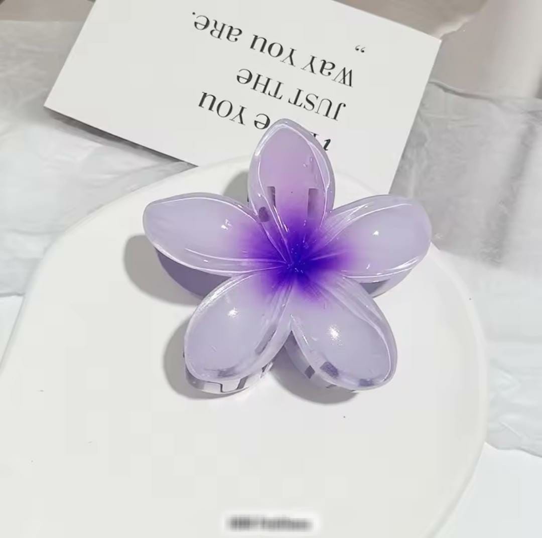 Purple Flower Hair Catcher