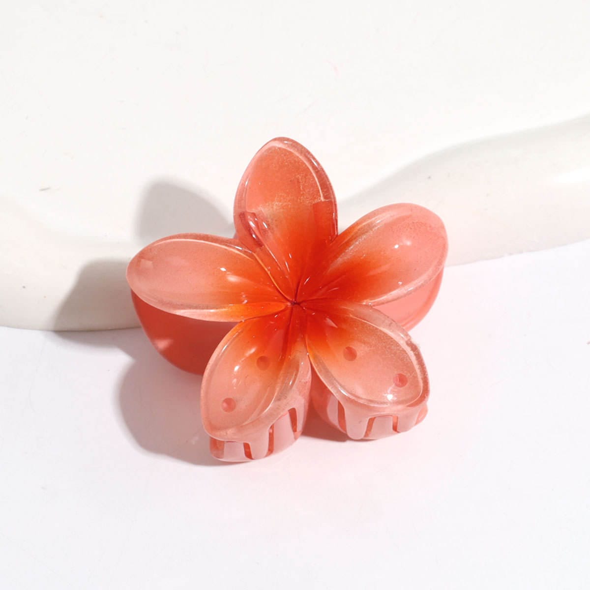 Orange Flower Hair Catcher