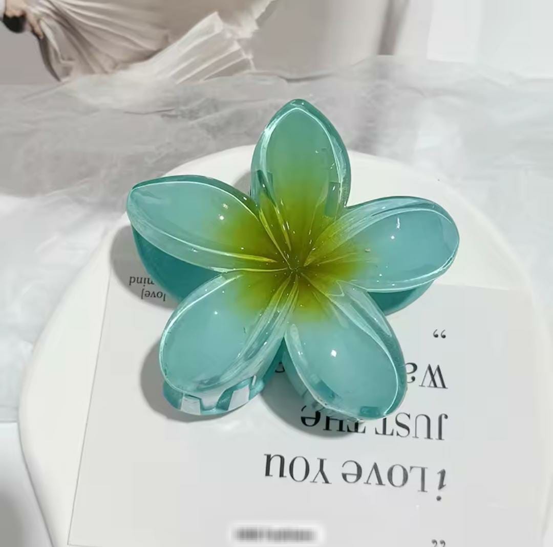 Blue Flower Hair Catcher