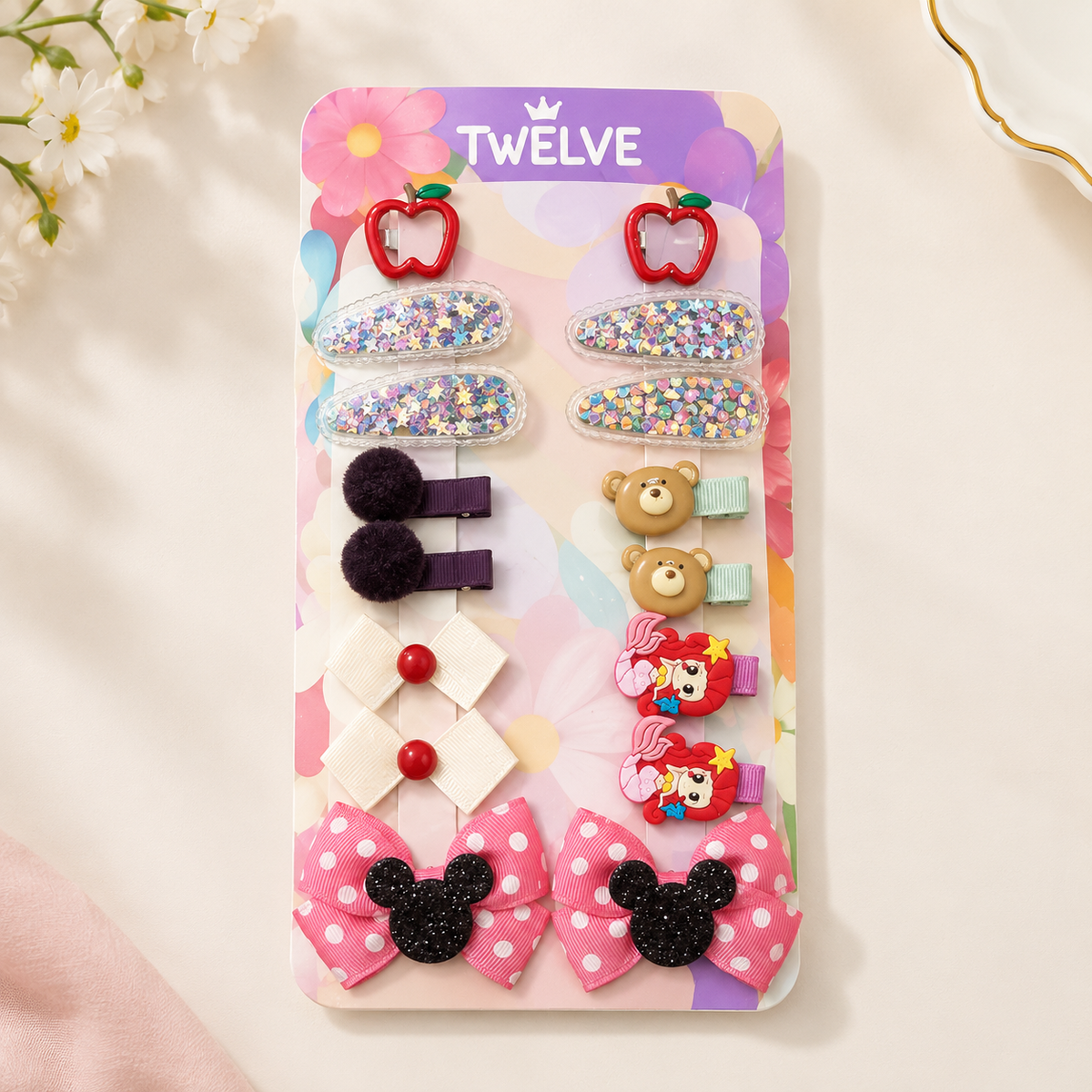 Mermaid Fantasy Hair Clip Set