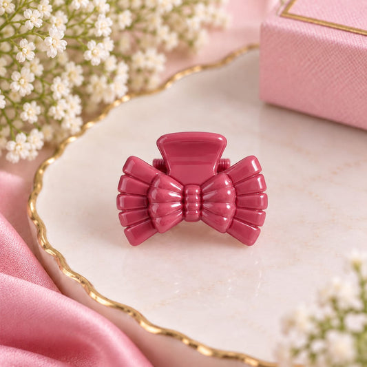 Bow Mini Unbreakable Hair Claw