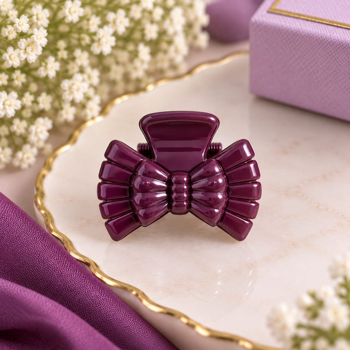 Bow Mini Unbreakable Hair Claw