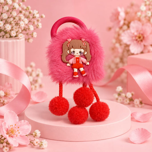 Pom-Pom Hair Tie