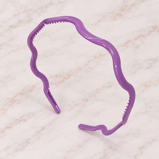 Purple Wave Comfort Headband