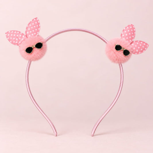 Pastel Pink Bunny Headband