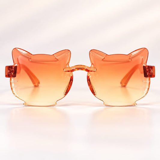Cat Ear Gradient Kids Sunglasses