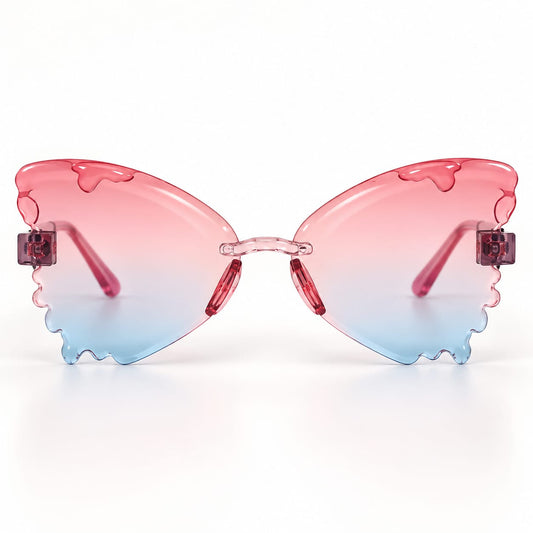 Butterfly Wing Gradient Kids Sunglasses