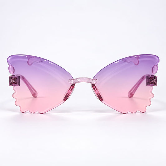 Butterfly Wing Gradient Kids Sunglasses