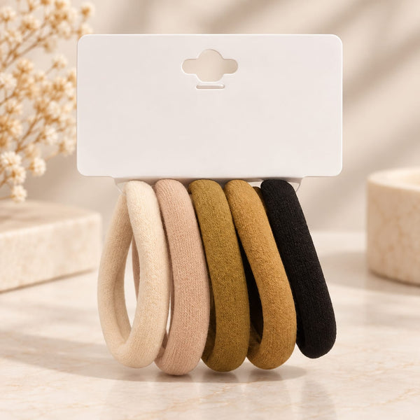 Soft Neutral Hair Tie Set