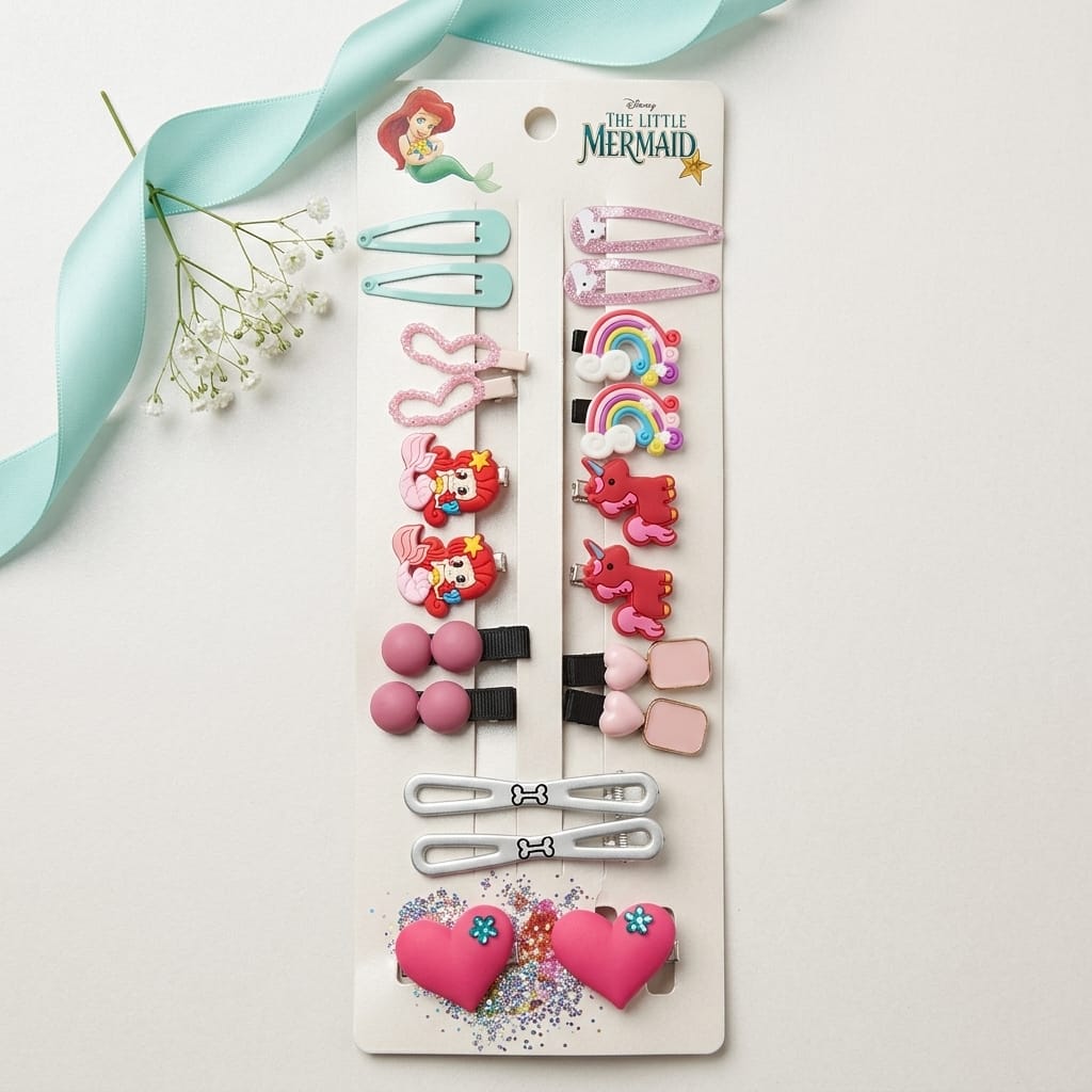 Classic Bow Hair Clip Set