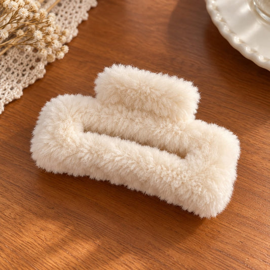 Soft Fur Hair Claw Catcher
