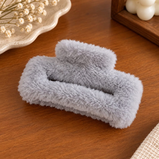 Soft Fur Hair Claw Catcher