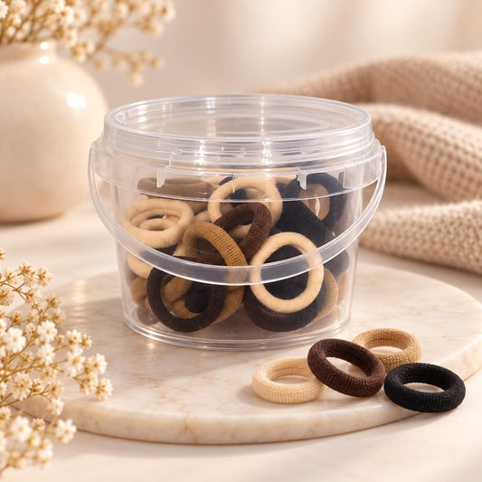 Neutral Everyday Hair Elastics Set