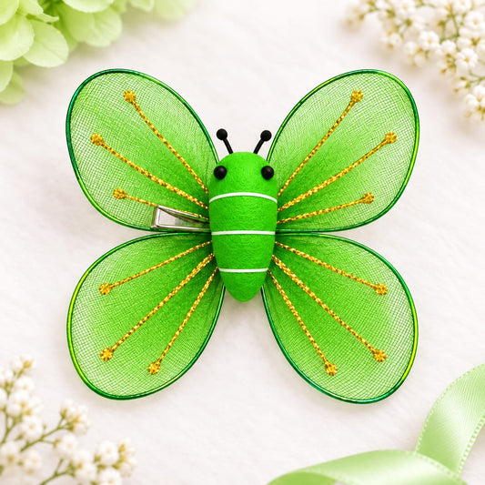 Glitter Butterfly Kids Hair Pin