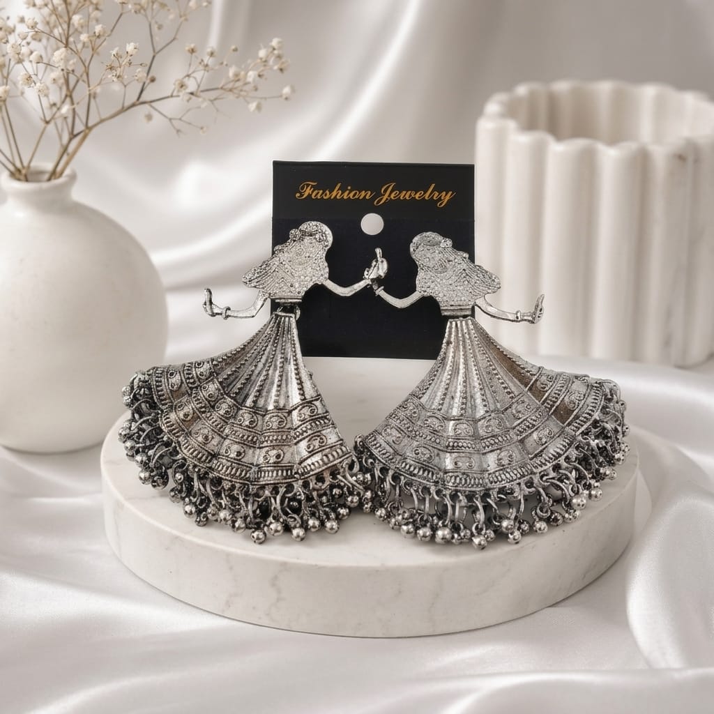 Royal Jhumka Dancer Earrings