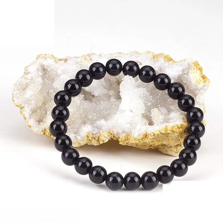 Black Beads Bracelet