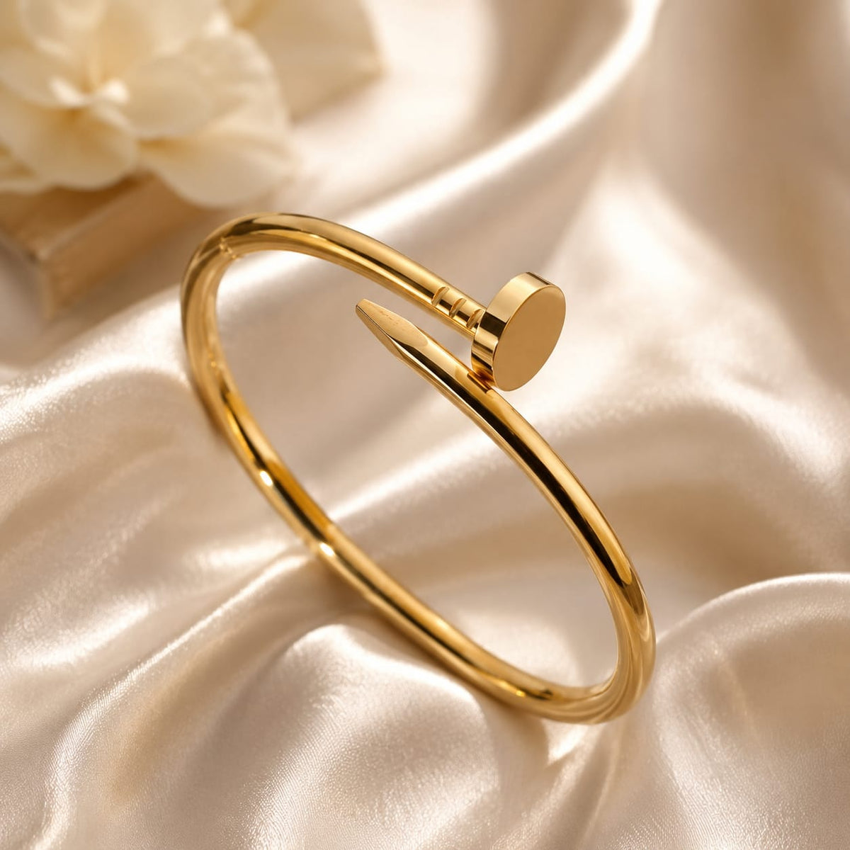 Golden Nail Cuff Kangan