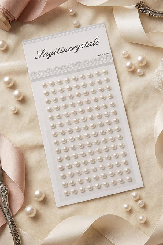 Pearl Crown Hair Beads