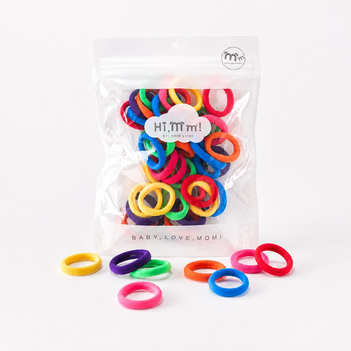 Color Pop Mini Hair Elastics