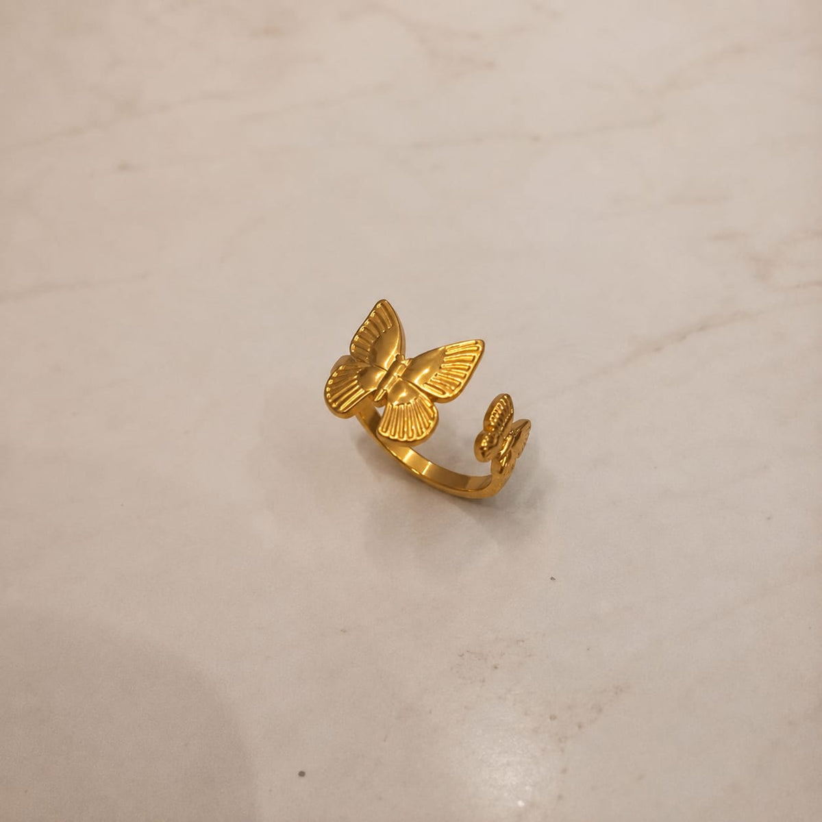 Butterfly Adjustable Ring